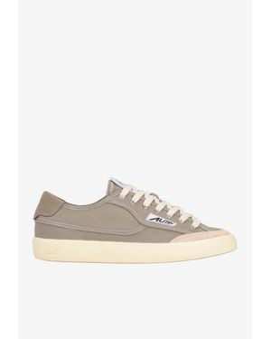 Autry Windscape Low-Top Canvas Sneakers - White