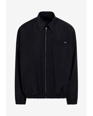 Prada Zip-Up Jacket - Black