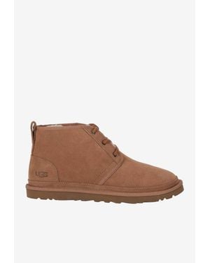 UGG Neumel Suede Ankle Boots - Brown