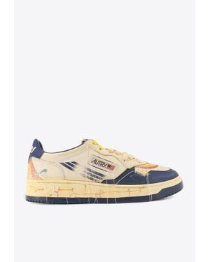 Autry Lace-Up Sneakers - White