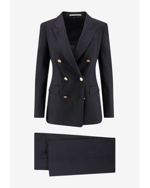 Tagliatore Parigi Wool-Blend Suit - Blue