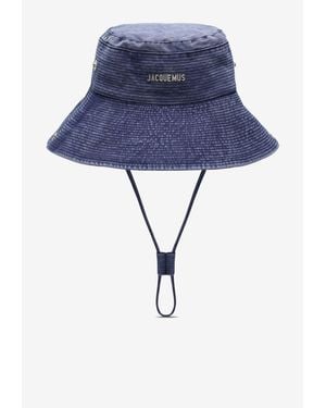Jacquemus Le Bob Denim Bucket Hat - Blue