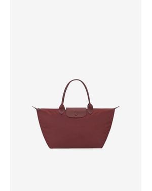 Longchamp Large Le Pliage One Tote Bag - Pink