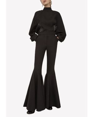 Ellery Jacuzzi Flare Pants - Black