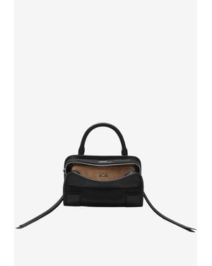 Loewe Mini Amazona 180 Calfskin Top Handle Bag - Black