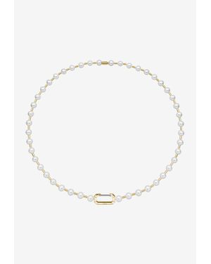 Eera Vita 18-Karat Pearl Necklace - White