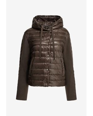 Herno Resort Glossy Down Jacket - Brown