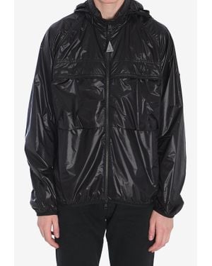 MONCLER X MERCEDES-BENZ Packable Anubis Windbreaker Jacket - Black