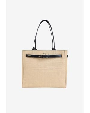 Tom Ford Medium Audrey Raffia Tote Bag - Natural