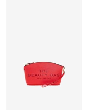 Marc Jacobs The Beauty Leather Pouch Bag - Red