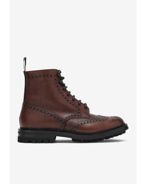 Church's Mc Farlane Leather Brogue Boots - Brown