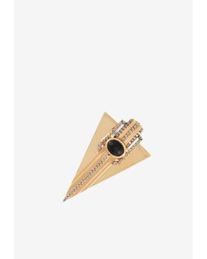 Djihan Petra Triangle Diamond Ring - White