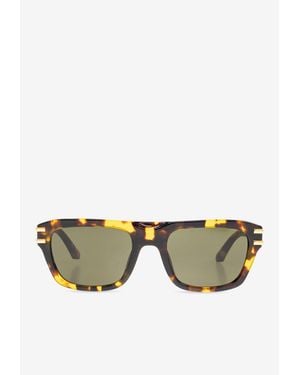 Dolce & Gabbana Dg Logo Square Sunglasses - Green