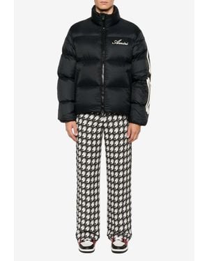 Amiri Bones Short Puffer Jacket - Black
