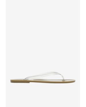 Christopher Esber Jo Jelly Thong Sandals - White