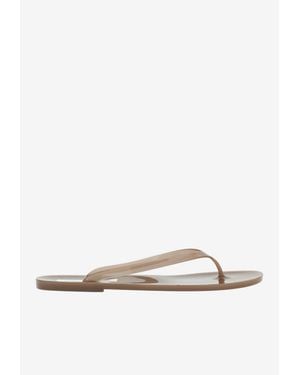Christopher Esber Jo Jelly Thong Sandals - White