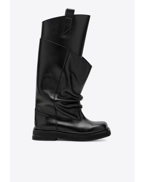 The Attico Robin Passeggiata Combat Boots - Black