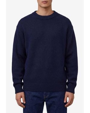 Lisa Yang Kristian Cashmere Knit Sweater - Blue