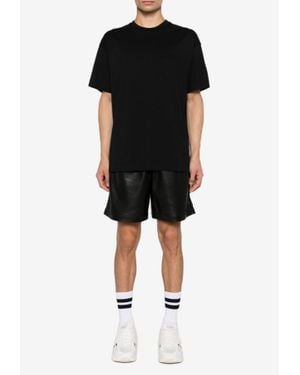 Givenchy Logo Embossed T-Shirt - Black
