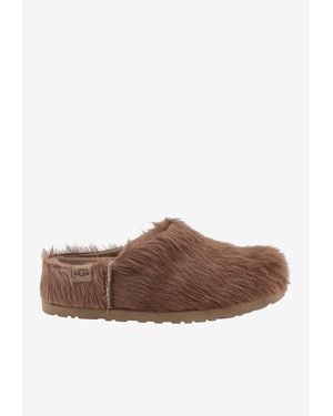 UGG Otzo Ponyskin Sabot - Brown
