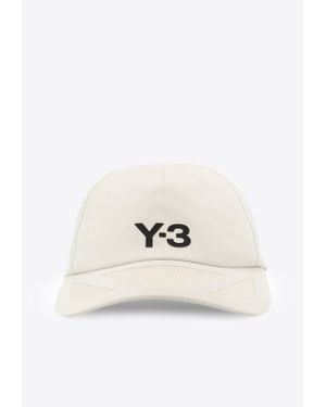 Y-3 Raised Logo Baseball Cap - Natural