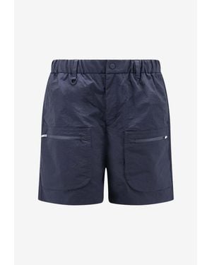 Herno Elasticated Bermuda Shorts - Blue