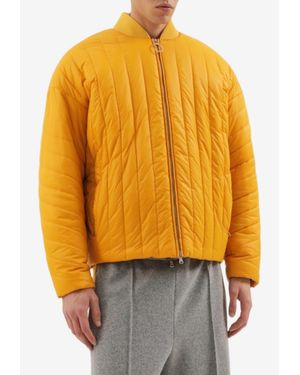 1989 STUDIO Quilted Down Jacket - Yellow