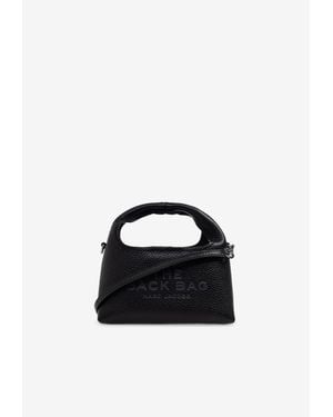 Marc Jacobs Leather Top Handle Bag - Black