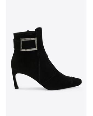 Roger Vivier Trompette Booties - Black