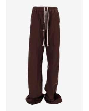 Rick Owens Bela Wide-Leg Pants - Brown
