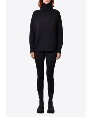 Moncler Genius Wool High-Neck Sweater - Blue