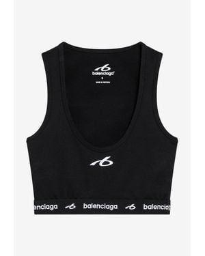 Balenciaga Techwear Sports Bra - Black