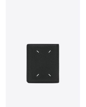 Maison Margiela Small Four Stitches Wallet - Black