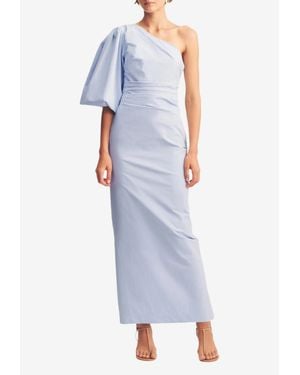 Shona Joy Campbell One-Shoulder Maxi Dress - Blue