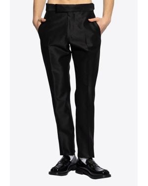 Tom Ford Tailored Wool Trousers - Black