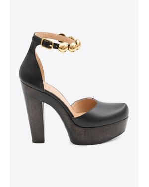 Chloé Lola 130 Platform Pumps - White