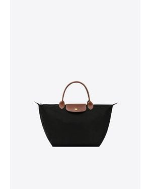Longchamp Medium Le Pliage Original Tote Bag - Black