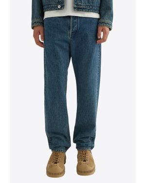 Jil Sander Straight-Leg Washed - Blue