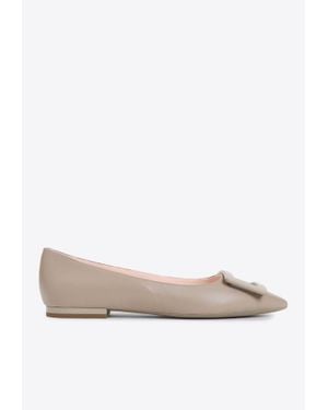 Roger Vivier Gommettine Ballet Flats - White