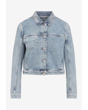 Lanvin Denim Short Jacket - Blue