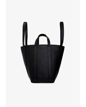 バレンシアガShopping XXS North South トートバッグ Balenciaga North South Xxs Shopping Tote Bag in Black | Lyst