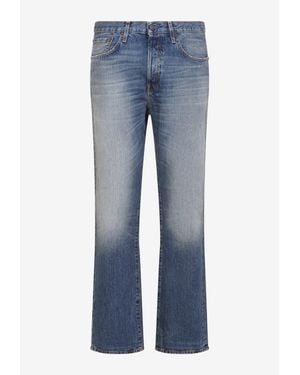 Acne Studios 1991M Straight-Leg Faded Jeans - Blue