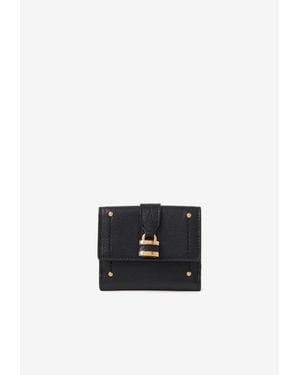 Chloé Mini Paddington Tri-Fold Wallet - White
