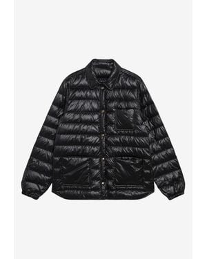 Moncler Fouine Down Shirt Jacket - Black