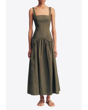 Shona Joy Maiori Sleeveless Midi Dress - Green