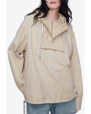 Maison Margiela Zip-Up Sports Jacket - Natural