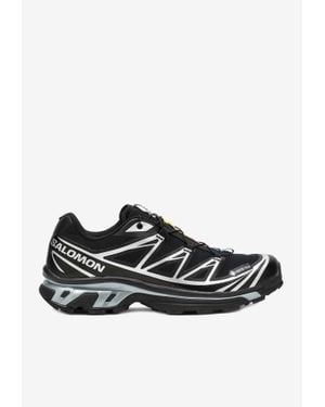 Salomon Xt-6 Low-Top Sneakers - Black