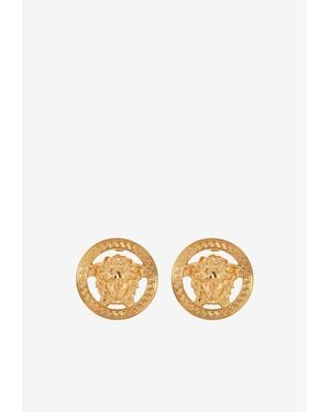 Versace Medusa '95 Earrings - White