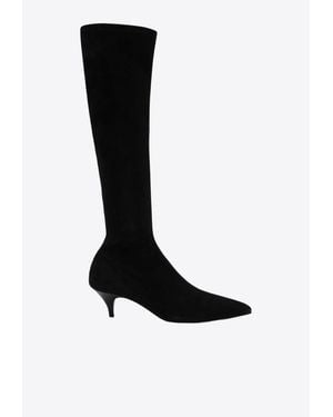 A.Emery The Oscar 65 Knee-High Suede Boots - Black