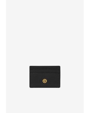 Versace Medusa Biggie Leather Cardholder - White